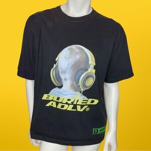 Buried Alive ADLV Acmé de La Vie T-Shirt Short Sleeve Black Size M/L